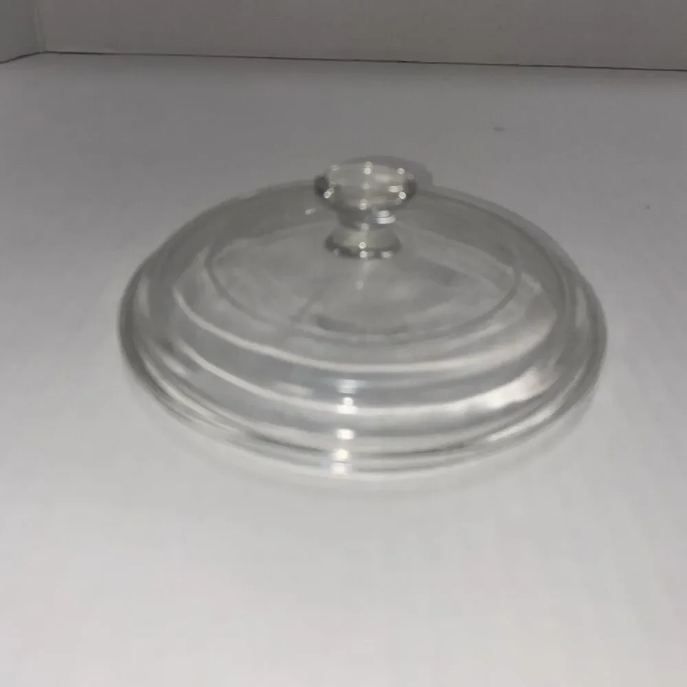 PYREX P81C Round Glass Casserole Lid Clear Oven-Safe Replacement 6”
